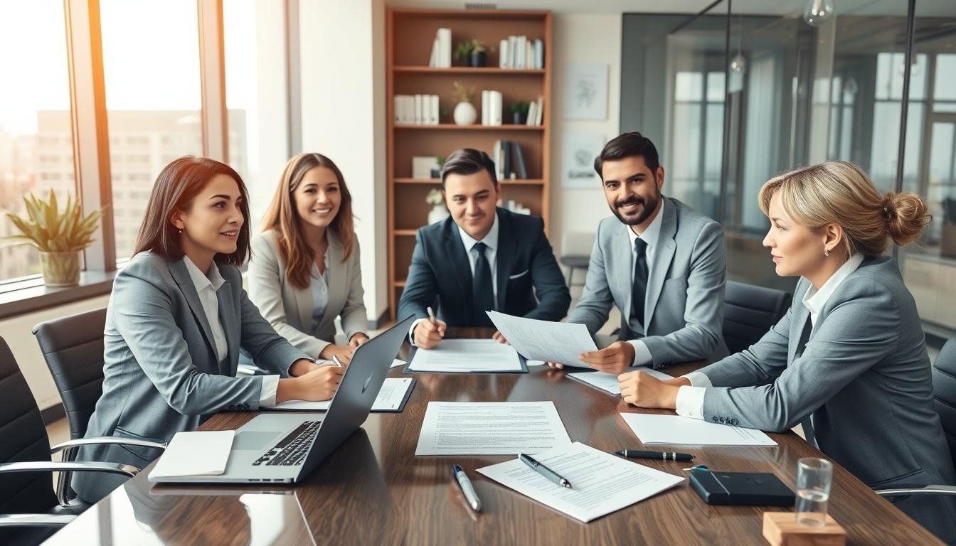 Business contract documents